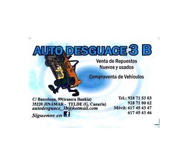 AUTO DESGUACE 3B