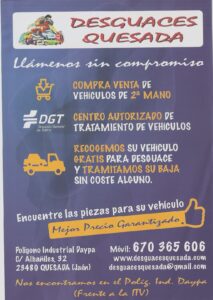 DESGUACES QUESADA S.L.