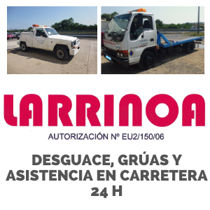 DESGUACES Y GRÚAS LARRINOA