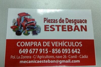 PIEZAS DE DESGUACE ESTEBAN